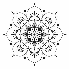 vector illustration of a flower