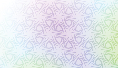 Original interior background in geometric style. Curved line. Vector illustration. Gradient color