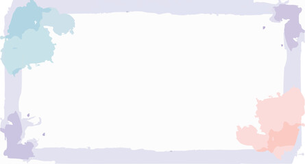 Obraz premium pastel-colored painterly frame with a calming aesthetic