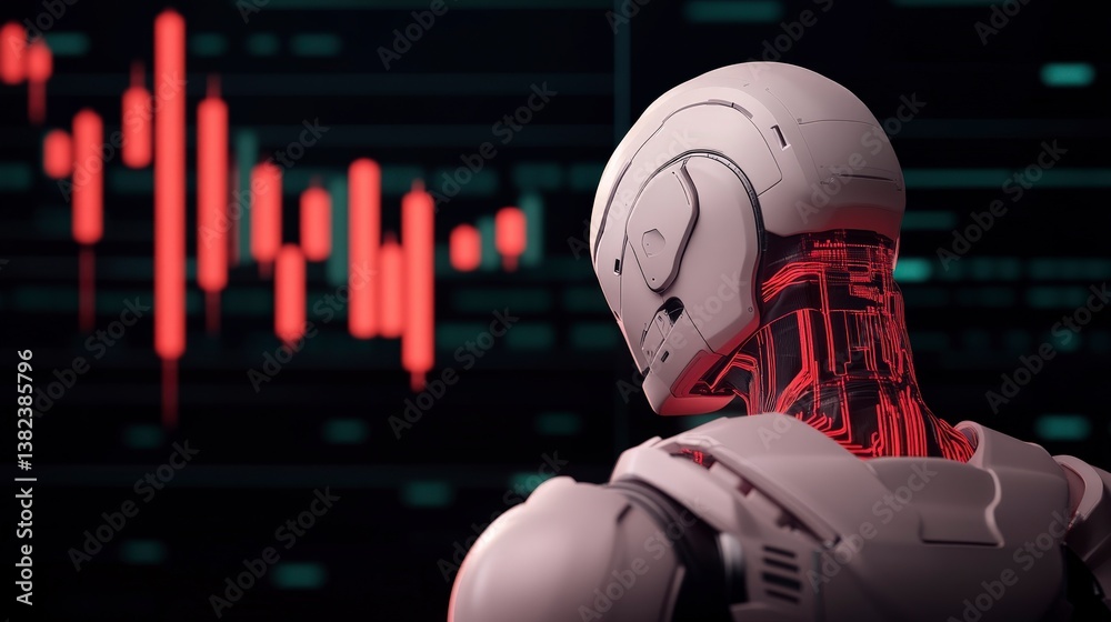 Poster ai driven financial algorithm with deep learning insights for stock market analysis
