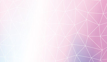 Fototapeta premium Triangles mosaic cover. Modern design for you business, project. Vector illustration. Blurred Background, Smooth Gradient Texture Color.
