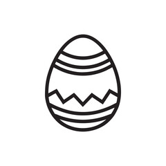 easter egg vector silhouette
