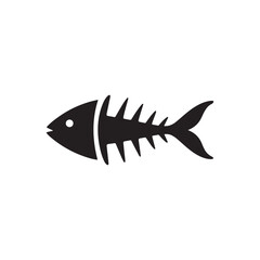 fish vector illustration silhouette