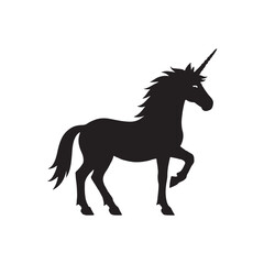 horse silhouette vector
