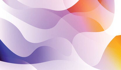 Template Modern Background With Curves Lines. For Elegant Pattern Cover Book. Vector Illustration with Color Gradient.