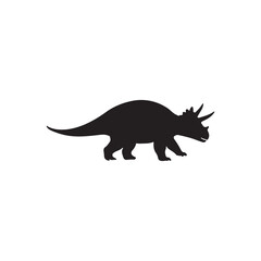 dinosaur vector illustration silhouette