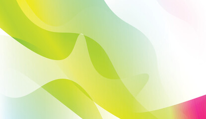 Modern Waves. Futuristic Technology Style Background. For Cover Page, Landing Page, Banner. Vector Illustration with Color Gradient.