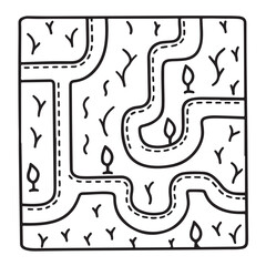 Comfy patterns coloring page, bold and easy coloring book page, patterns, mandala, flowers, floral, animals, vector illustration, line art, black and white, victor art, illustration