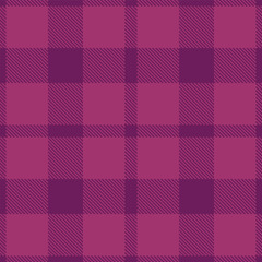 Deep rich purple and Autumn dark magenta Seamless Tartan Fabric Design