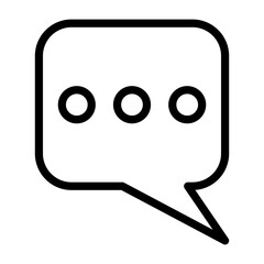 Chat Box Icon – Messaging & Online Conversation Tool