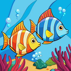 Fototapeta premium fish in the water