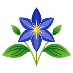 vector illustration of a flower