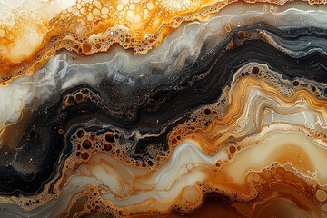 orange and yellow. Generative AI