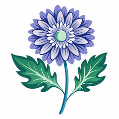 vector illustration of an abstract flower