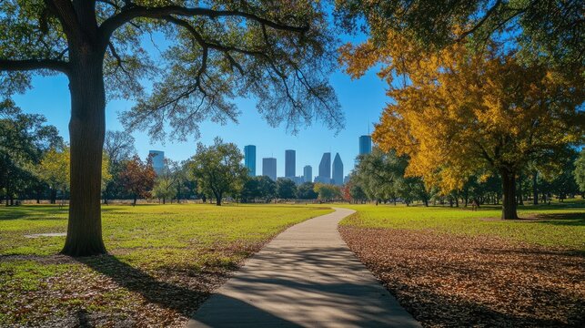 Houston Hermann Park: Marvin Taylor Trail in the Heart of America's Beautiful Harris County