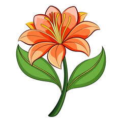 bouquet of orange flowers