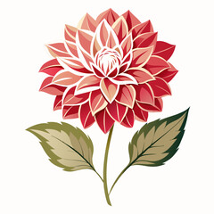 vector illustration of a flower