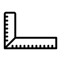 ruler Line Icon