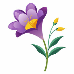 Obraz premium vector illustration of a flower