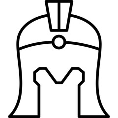 Helmet Ancient Icon
