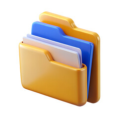 3d folder icon