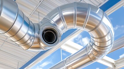 Obraz premium Ductwork System Architecture View