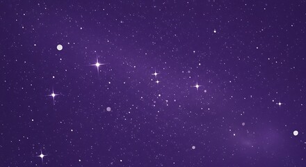 Fototapeta premium Amethyst Nightfall AI Generated