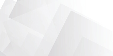 Abstract White and Gray Technology Design with Geometric Squares and Soft Shadows, Ideal for Contemporary Branding, Business Templates, and Professional Graphics
