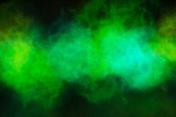 green abstract background. Dynamic shape composition. background design for poster