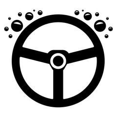 Obraz premium Car Detailing Icon