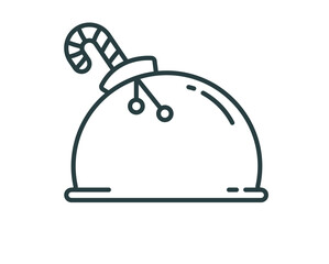 Weihnachten, Symbol, Icon, Vektor