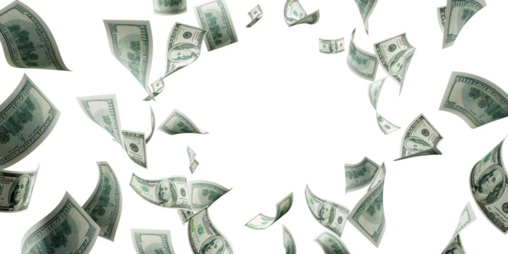 100 dollar sign on a white background
 - Powered by Adobe