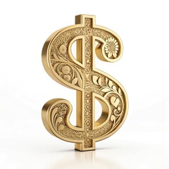 golden dollar symbol