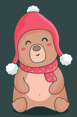 Weihnachten Cartoon, zeichnung, niedlich