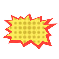 Comic Style Explosion Graphic