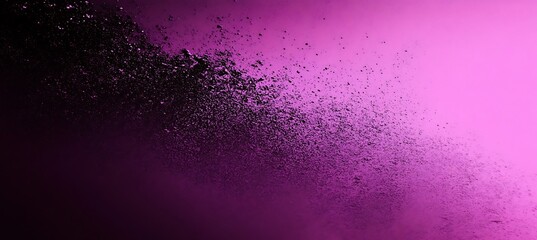 Abstract Purple and Black Texture Gradient with Grunge Effect and Dark Background