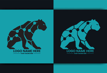 vector illustration of a tiger