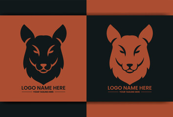 vector illustration of a wolf