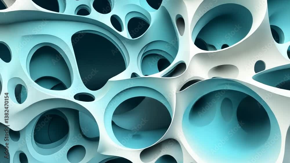 Poster abstract background with paper cut shapes design for business use generative ai