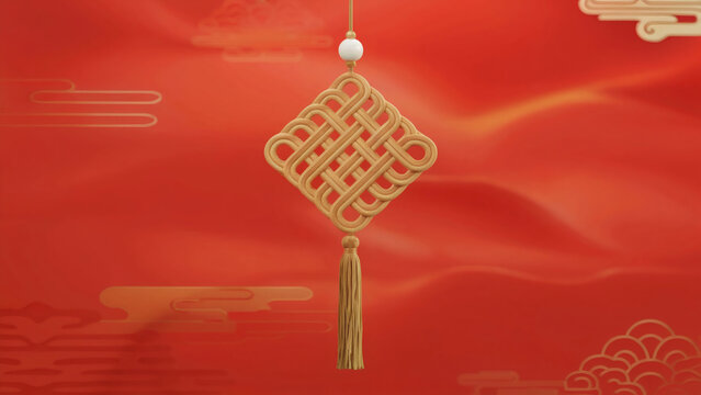 Auspicious and Propitious Chinese Knot