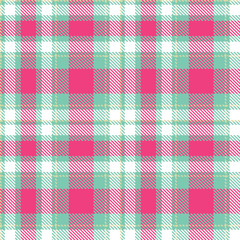 Plaid pattern seamless. Autumn pale teal & Muted beige Tartan Fabric Design. 