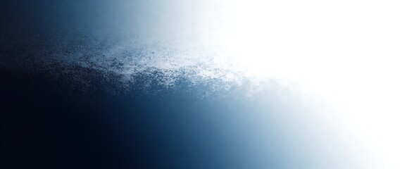 Light Blue Grunge Gradient Abstract Backdrop, White to Dark Navy, Watery Texture