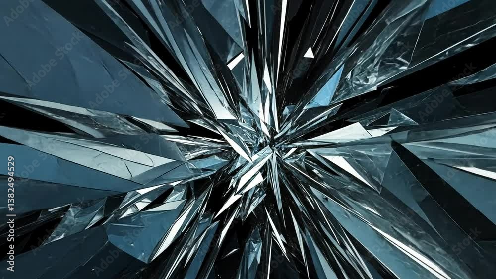 Poster futuristic data abstraction for dynamic tech background generative ai