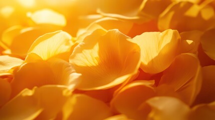 Closeup Rose Petals, Warm Light,  Background.  Possible Use  Nature, floral background
