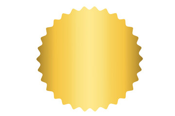 Golden Label Banner, Gold Name Plate
