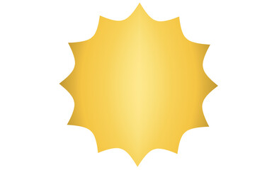 Golden Label Banner, Gold Name Plate