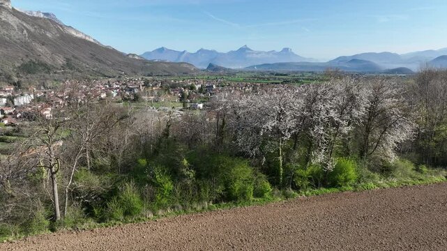 Ville de Vif aux porte de Grenoble