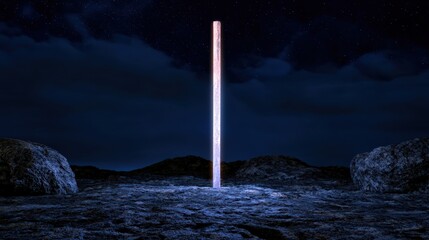 Ethereal saber of the lost starborns, radiating living light from silent shadows
