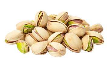 Pistachio Heap Delight on transparent background