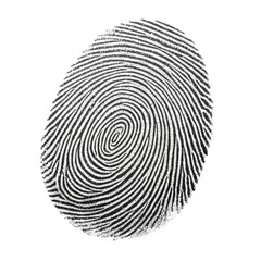 Fingerprint Image: High-Res Texture on transparent background